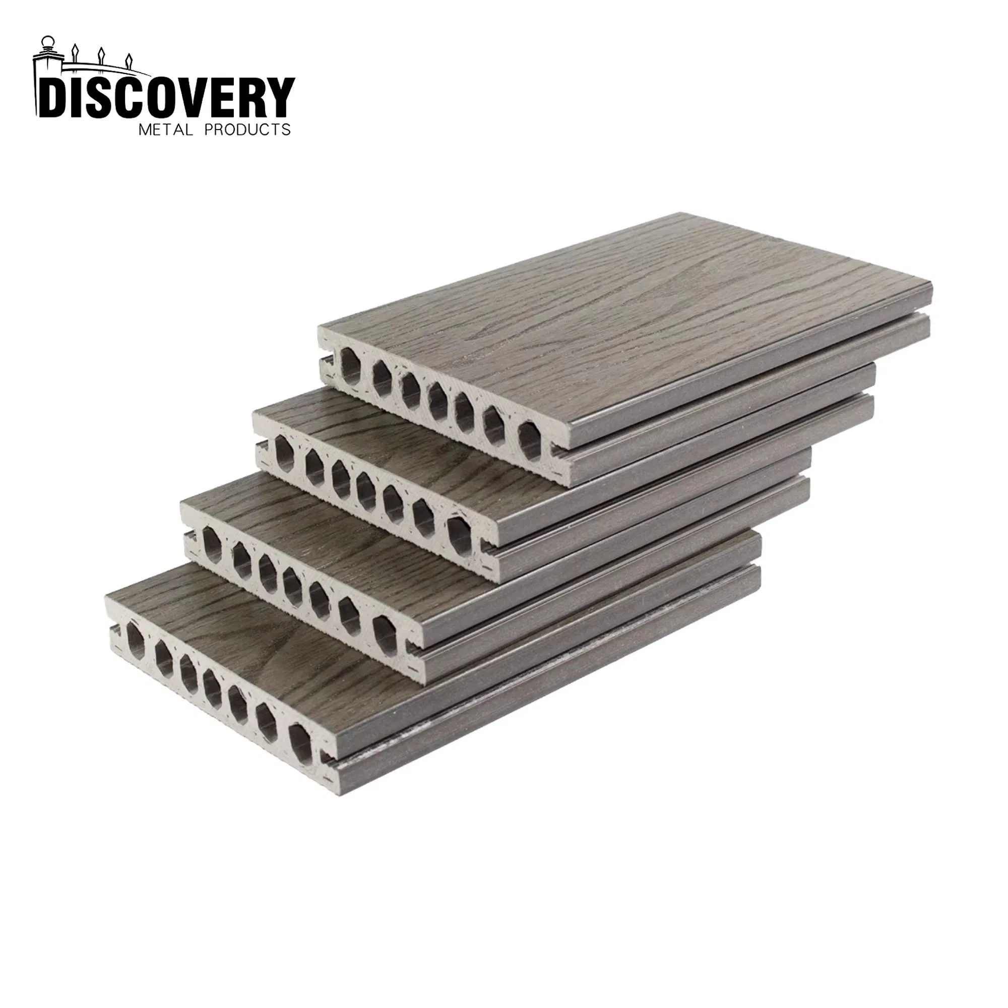 Waterproof Factory Sales WPC Decking Thick Wood Plastic Composite Outdoor Flooring Anti-Slip UV Resistant for Garden Poolside