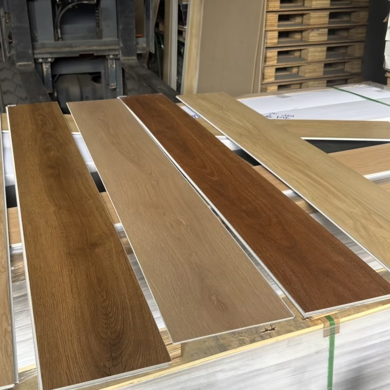 Best Wood Effect Natural Spc Vinyl Plastic Plank for Home Decoration