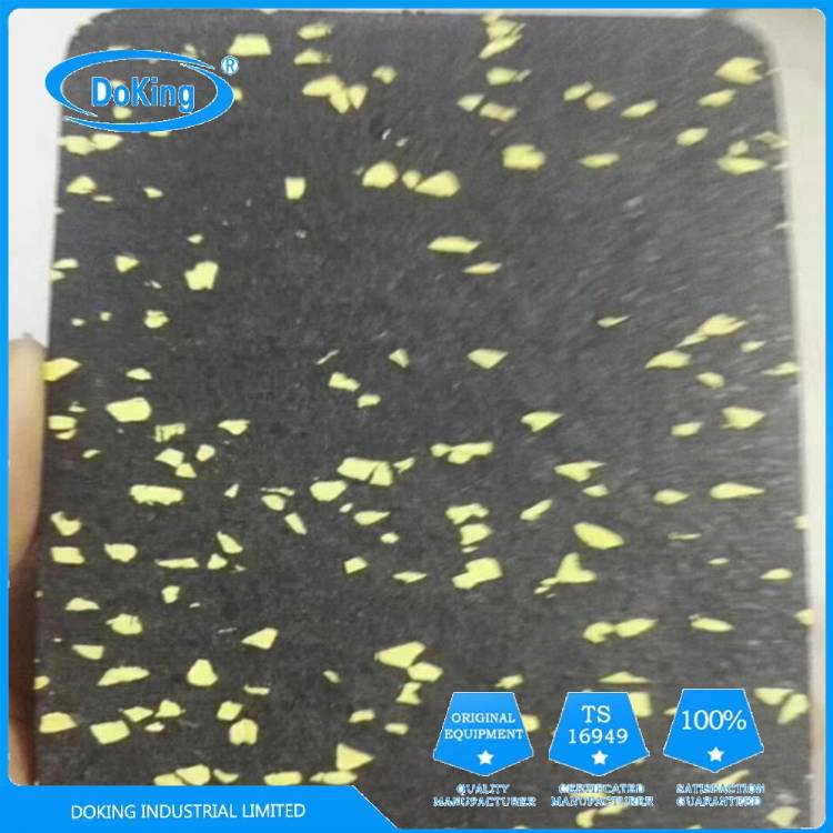Recycled Eco-Friendly Outdoor Area Safety Rubber Gym Tile
