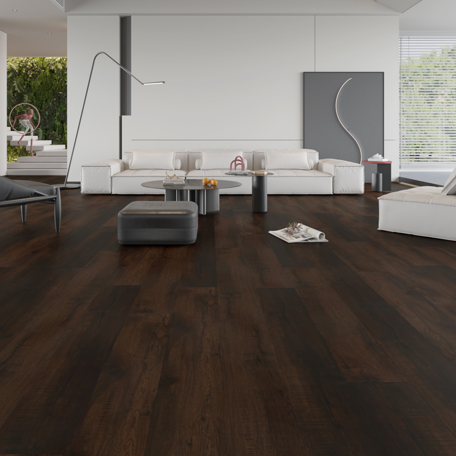 Home Decor Natural Wood Plank Click PVC Floor Vinyl Planks