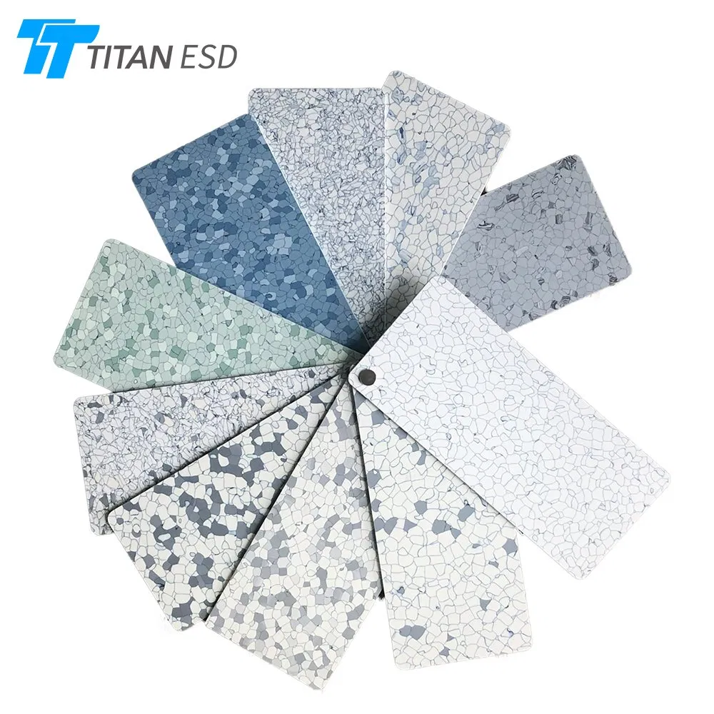 Conductive Anti-Static PVC Floor for Semiconductor Cleanroom