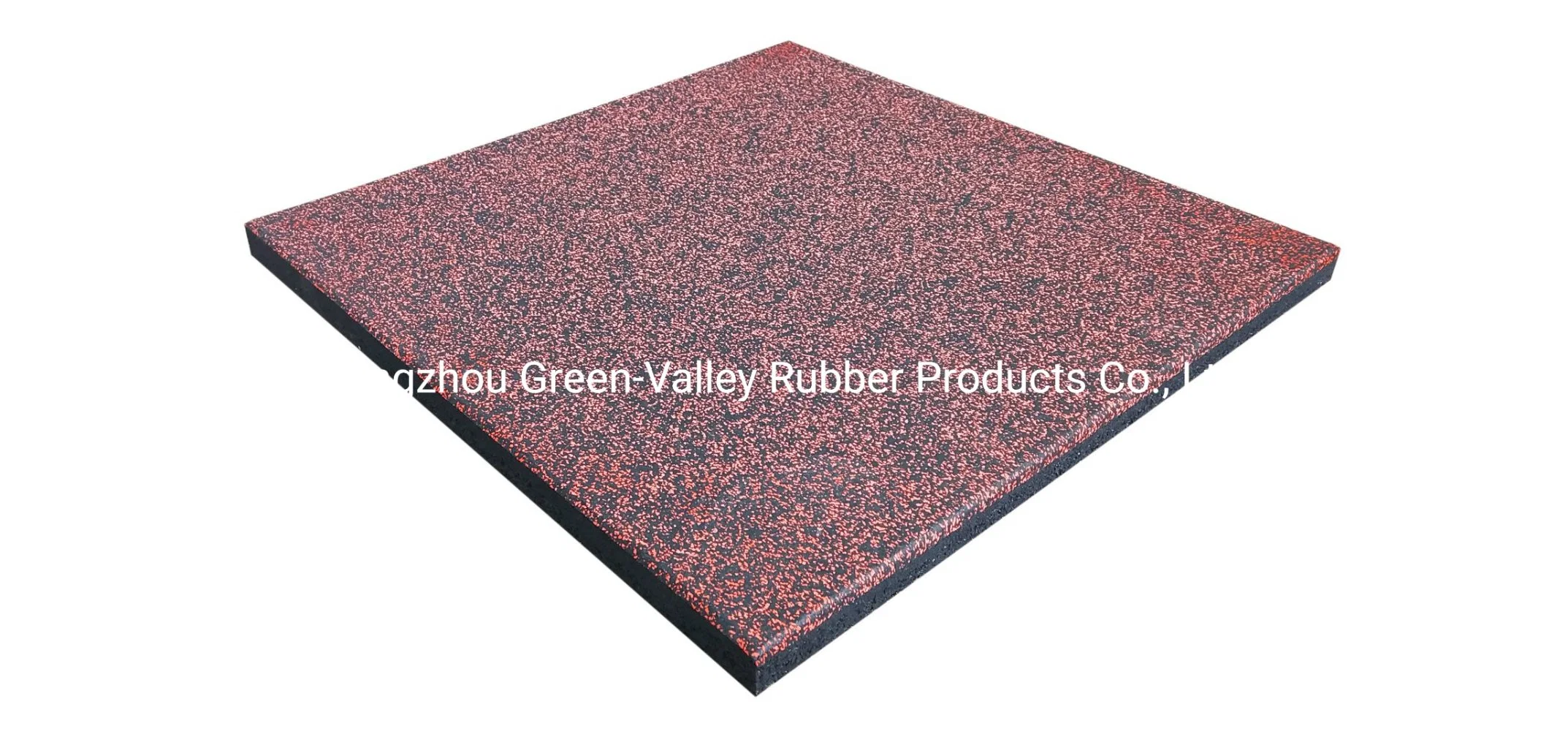 Economical Interlocking Rubber Flooring Tile for Sports Playground Gym Recycled Rubber Bricks