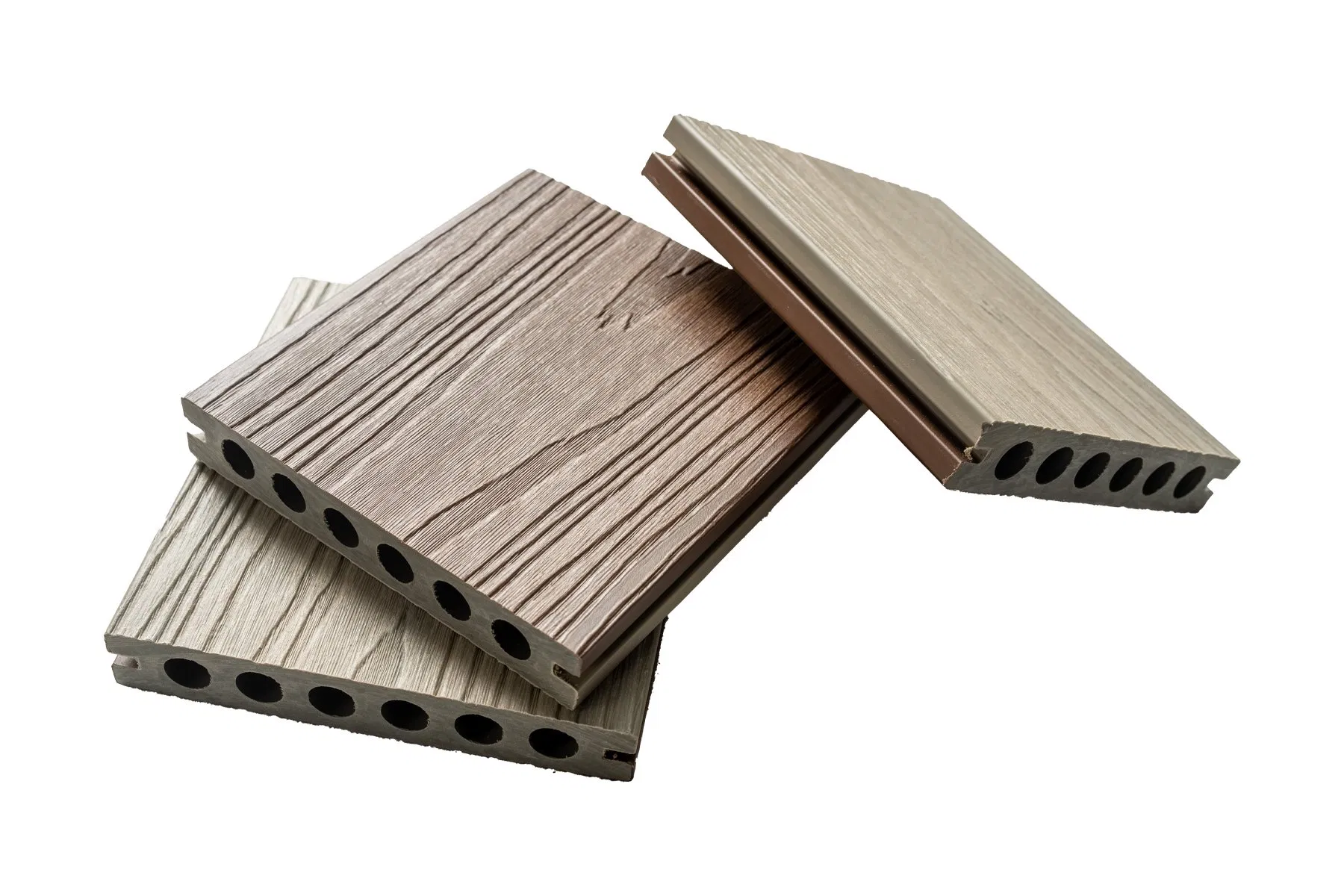 New-Style Slip Resistance Stain Resistant Double-Color Deck Termite Proof Outdoor Floor Decoration