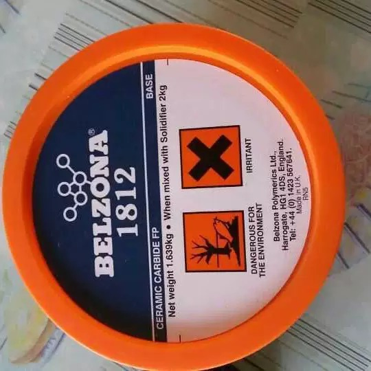 FM Belzona 4301 Magma Cr1 Hi-Build Chemical Resistant Epoxy Repair Material