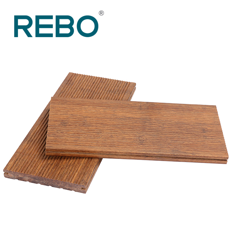 Durable Fireproof Eco-Friendly Cheap Outdoor Bamboo Garden Flooring Material