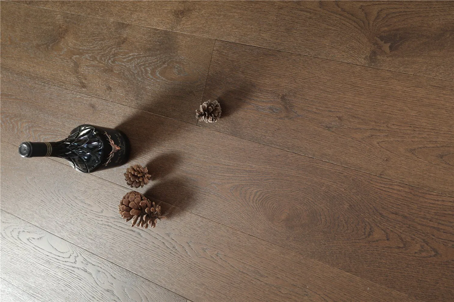 North European Nordic Oak Underfloor Heating Water-Proof Three Layer Household E0 Engineered Wood Flooring