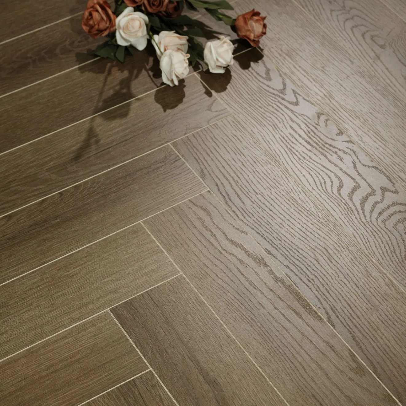 Waterproof Wooden HDF Piso Flotante Engineered Parquet Flooring Laminate Flooring
