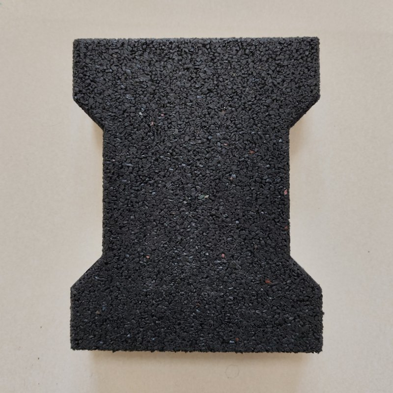 Easy-Paving Durable Walk Way Flooring Various Thickness Horse Barn Dog-Bone Rubber Brick