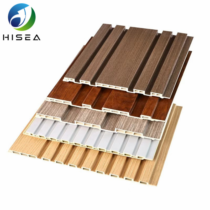 Eco Friendly Recyclable Material with Low Voc Emission Fluted Wall Panel