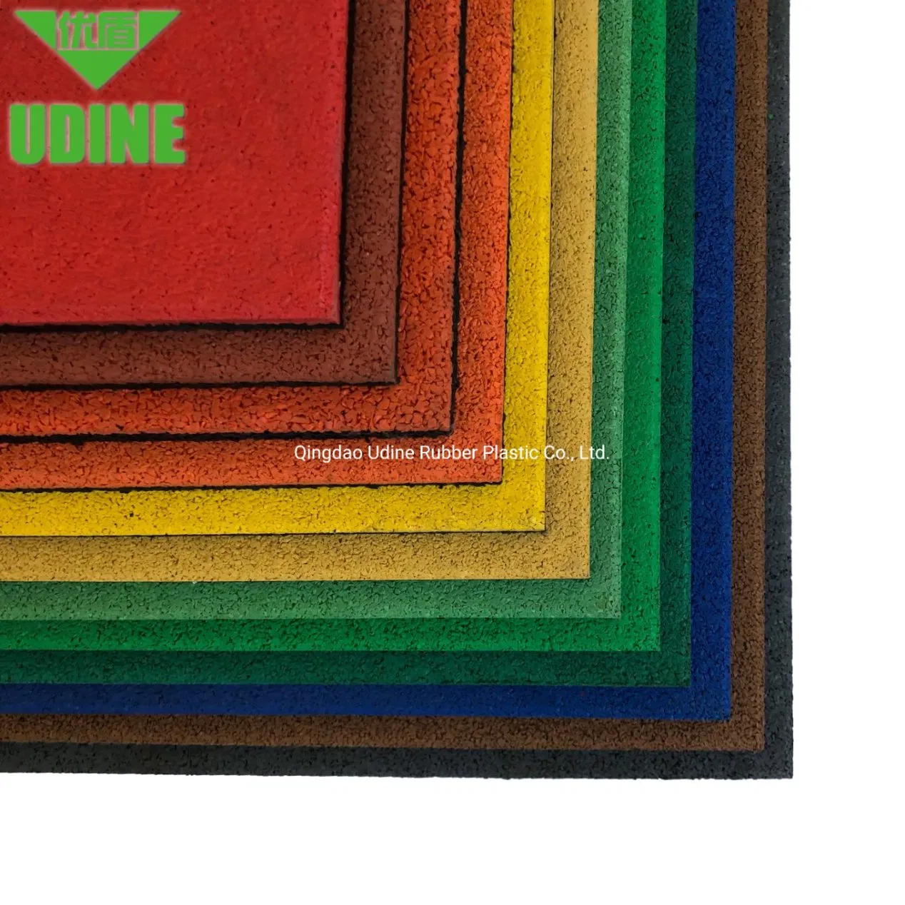 China Recycled Piso Caucho Gym Shock Absorbent Interlocking Puzzle Jigsaw EPDM All Rubber Mats Rolls Flooring Foam Rubber Floor Tiles Manufacturer for Outdoor