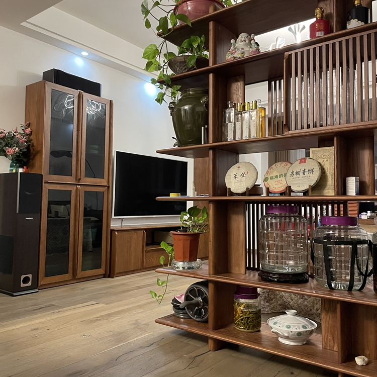 Modern Design Click Ock Low Voc Oak Wood Look Textured Laminate Flooring