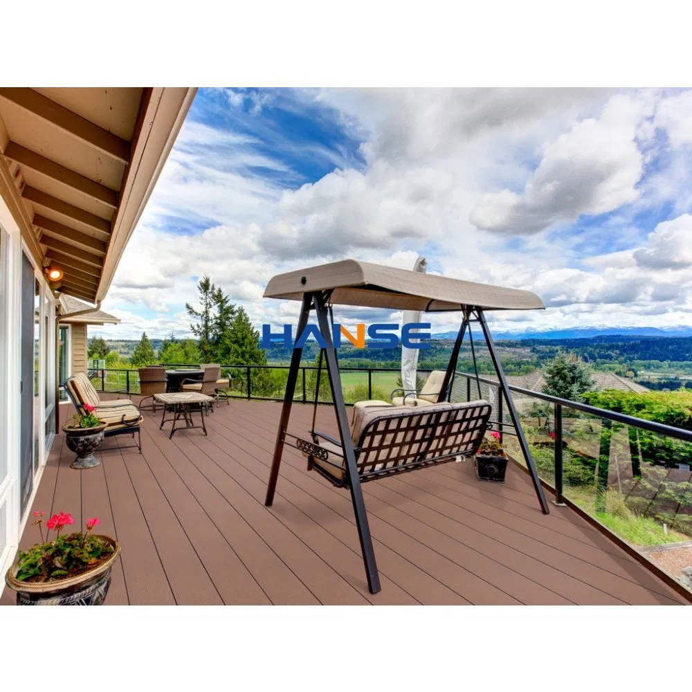 Hot Sell Waterproof Crack-Resistant Co-Extrusion WPC Engineered Flooring Floor WPC Swimming Pool Decking WPC Deck Panel Outdoor