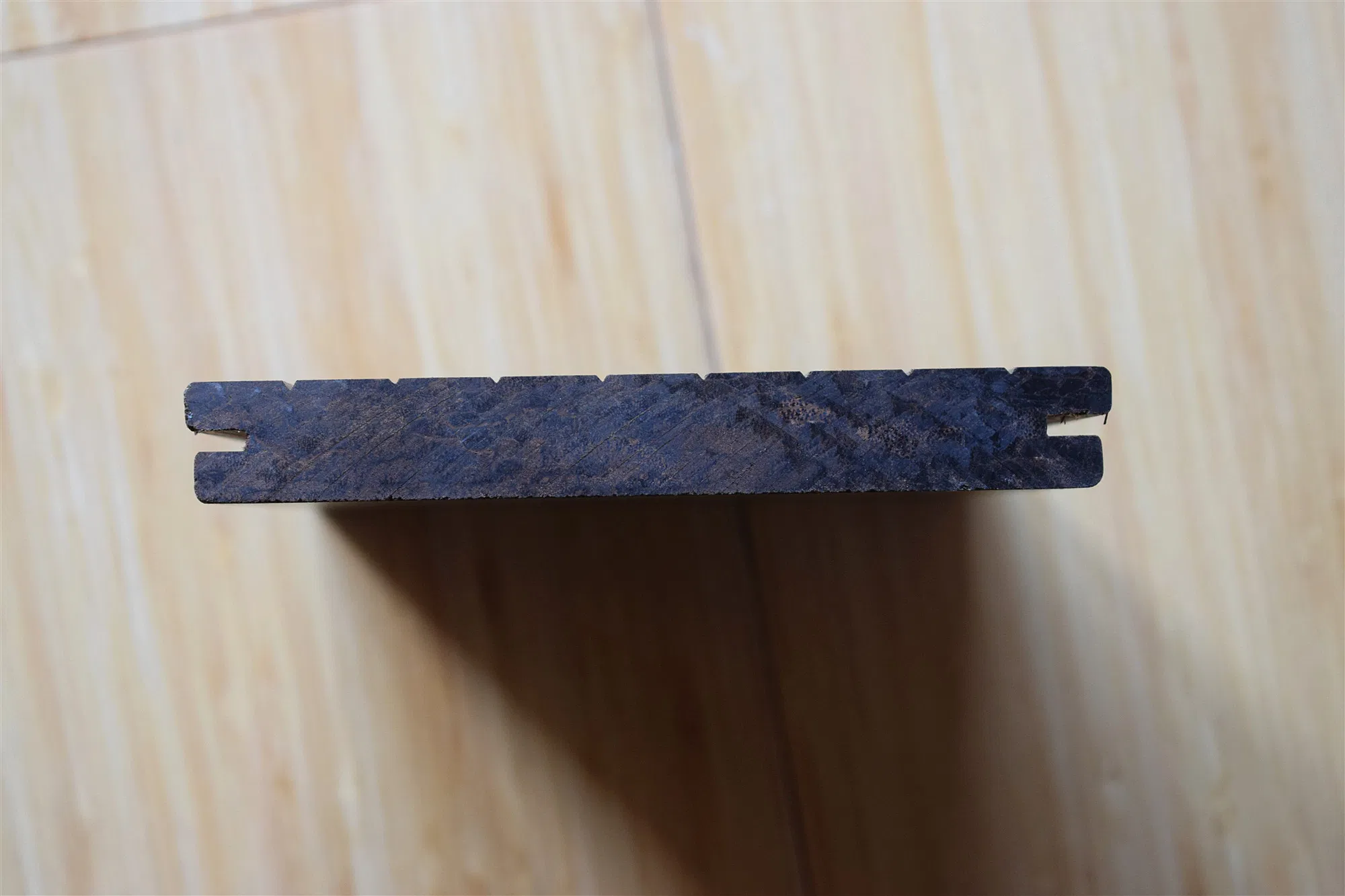 Outdoor Eco-Friendly Carbonized Solid Strand Woven Bamboo Flooring