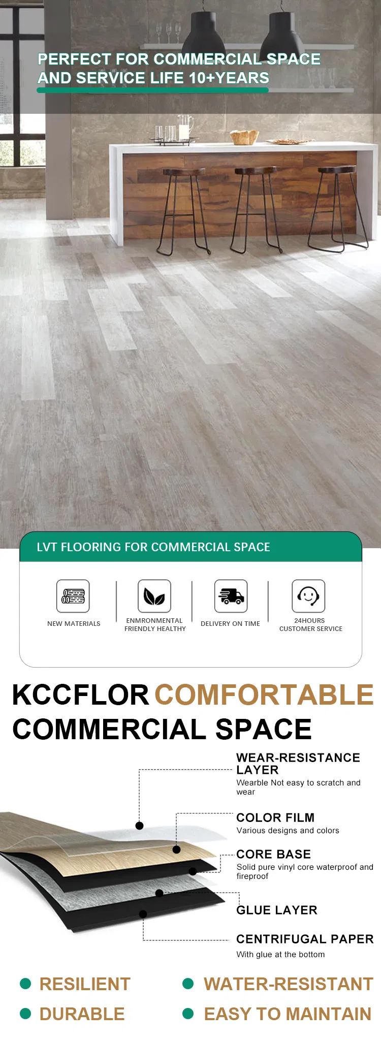 LVT Flooring Detail 1