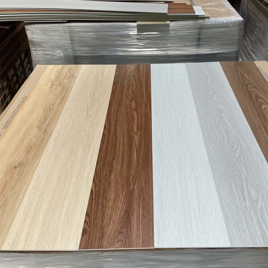 Best Wood Effect Natural Spc Vinyl Plastic Plank for Home Decoration