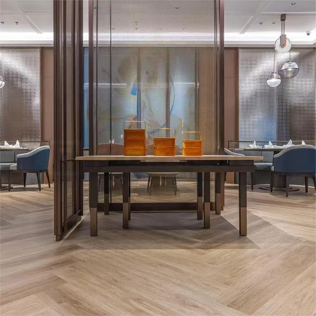 Oak Herringbone Floor Engineered Hardwood Lvt Plank