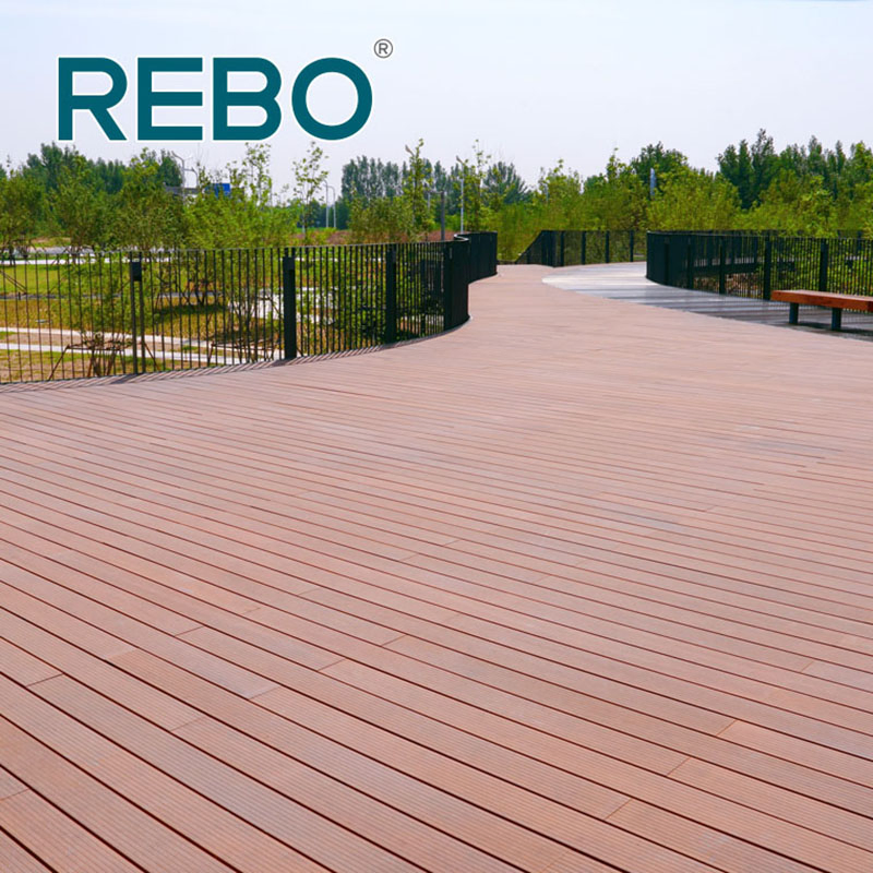 Europe Standard Fire Resistance Durable Outdoor Bamboo Flooring Board Eco-Friendly