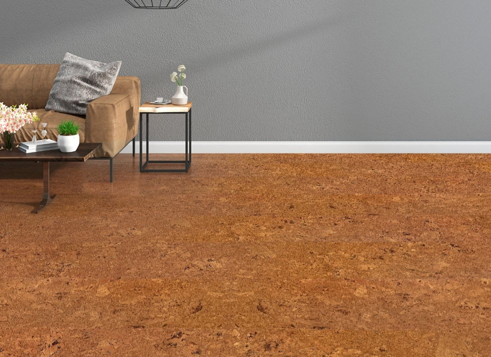 Sustainable Floor Tiles for Comfortable Warm Antib Slip Surfaces Cork Wall Tiles