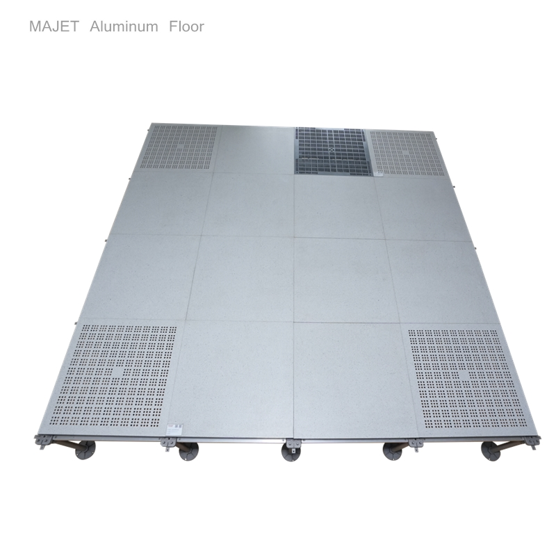 600X600 Aluminum Raised Access Floor Anti Static Clean Room Good Capacity