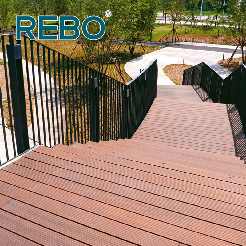 Europe Standard Fire Resistance Durable Outdoor Bamboo Flooring Board Eco-Friendly