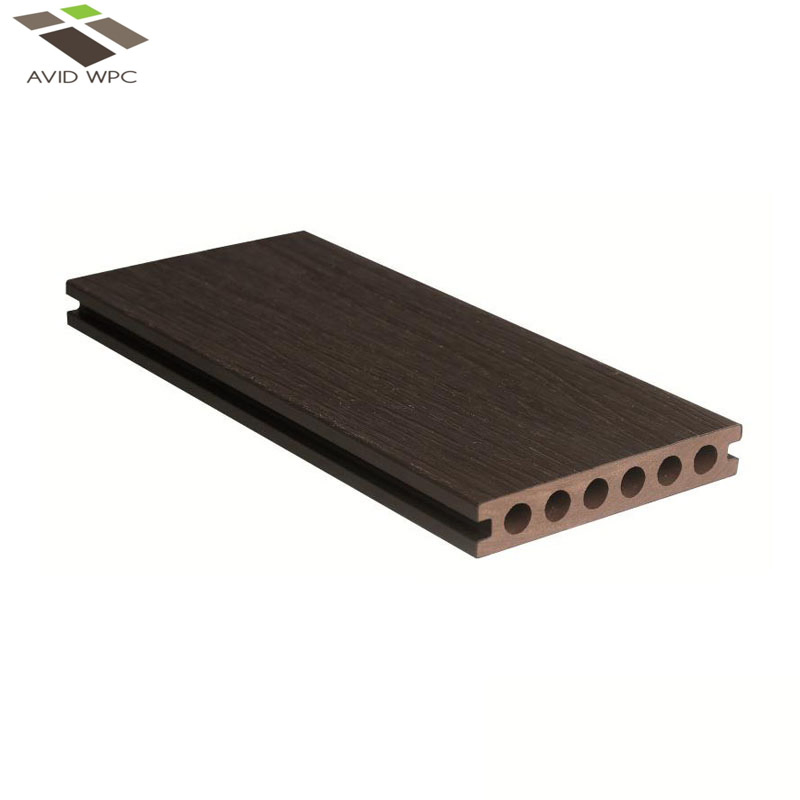 WPC 2ND Co-Extrusion Outdoor UV Resistant Wood Grain Anti Slip Decking Garden Patio Flooring