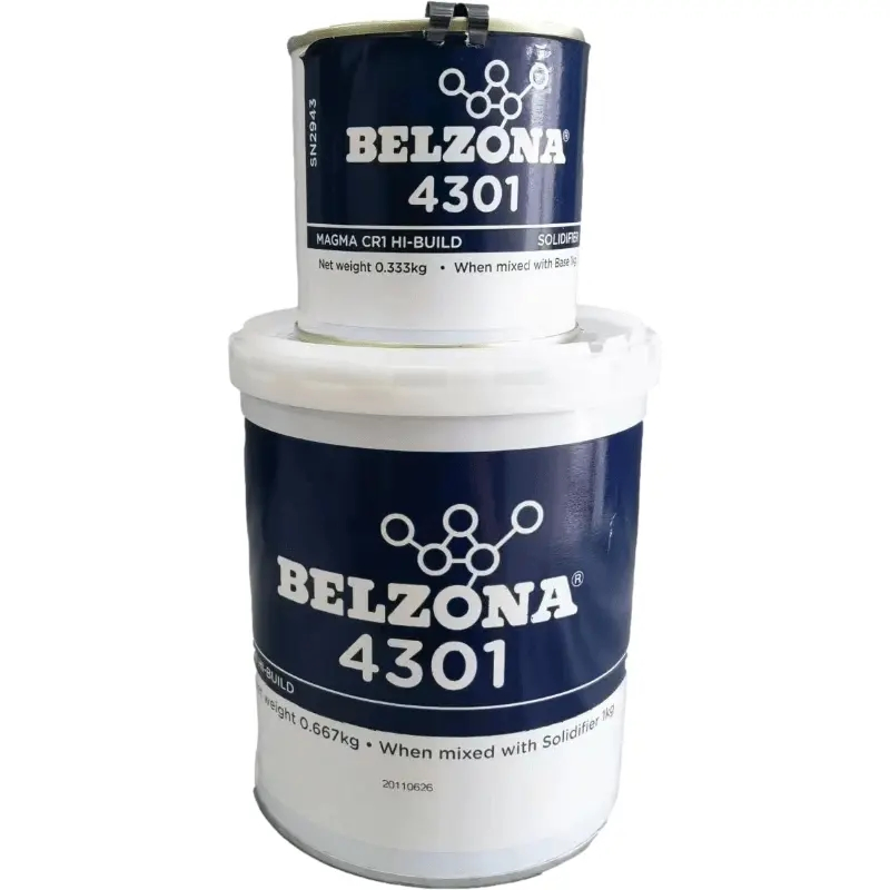 FM Belzona 4301 Magma Cr1 Hi-Build Chemical Resistant Epoxy Repair Material