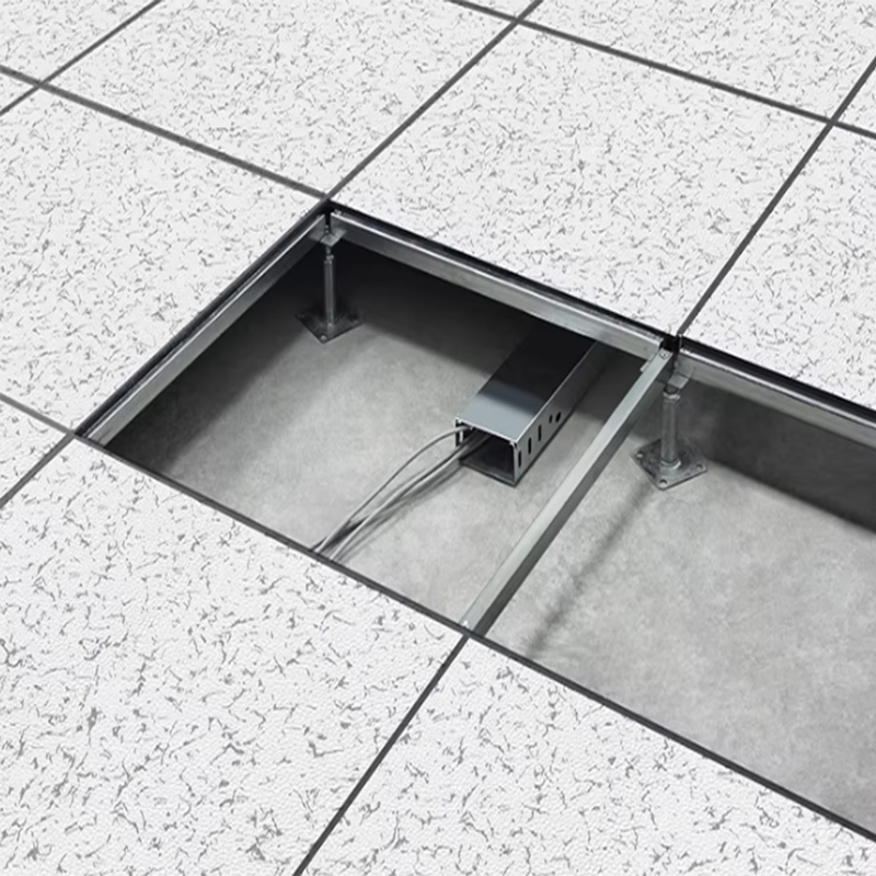 Data Center Anti-Static Raised Floor Clean Room 600X600mm Anti-Static Raised Floor Tiles