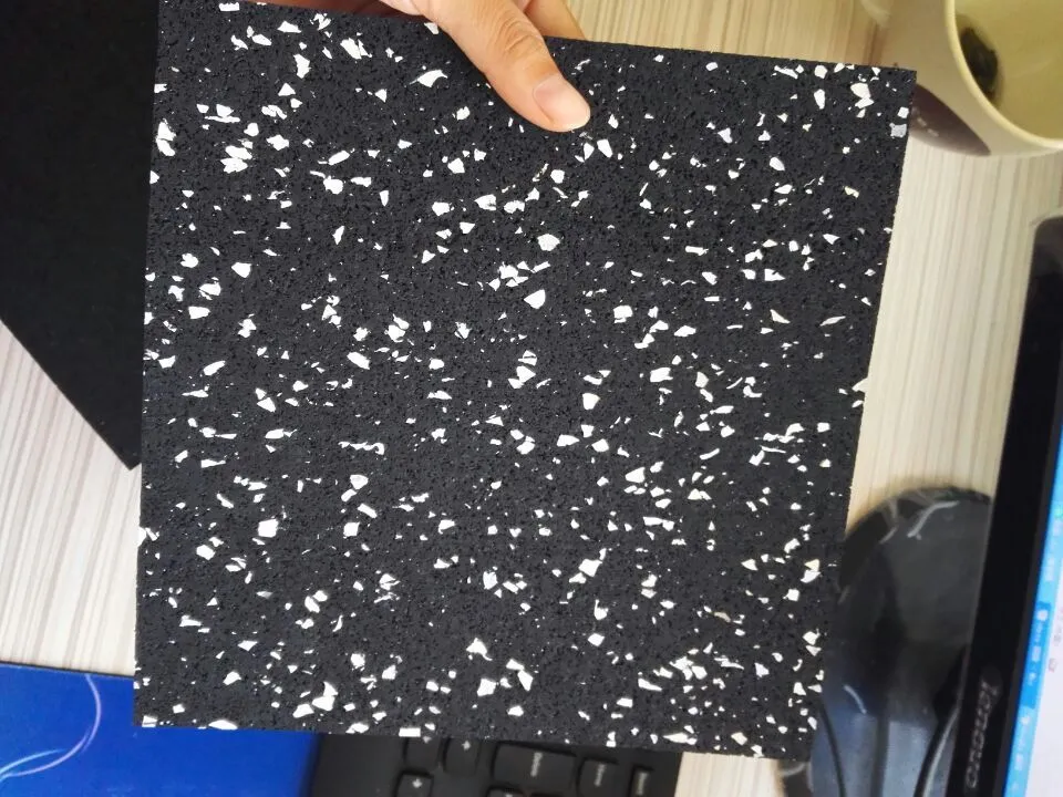 Recycled Gym Flooring Rubber Tile