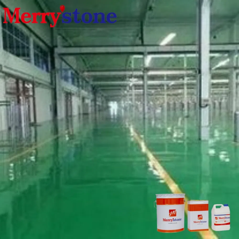 ESD-Certified Epoxy Resin Anti-Static Self-Leveling Floor Paint for Semiconductor Cleanrooms