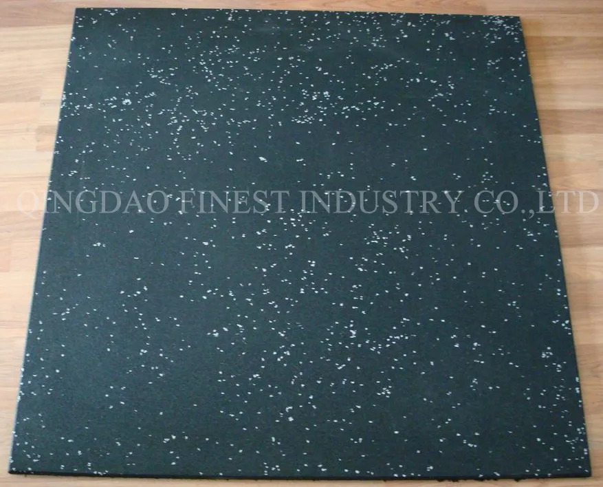 Rubber Gym Flooring Tile