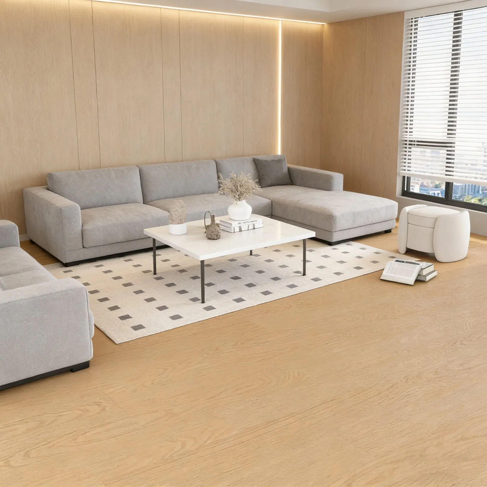 Factory Wholesale Laminated Original Wooden Engineered Hardwood Flooring, Tongue &amp; Groove Waterproof Wood Floor