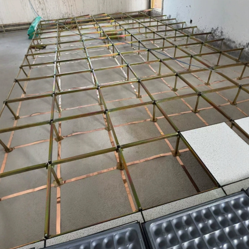 Data Center Anti-Static Raised Floor Clean Room 600X600mm Anti-Static Raised Floor Tiles