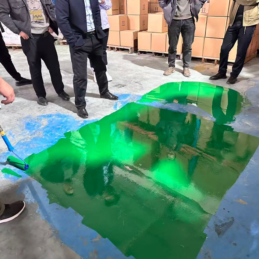 Epoxy Self-Leveling Garage Large Area