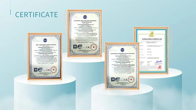 Certifications