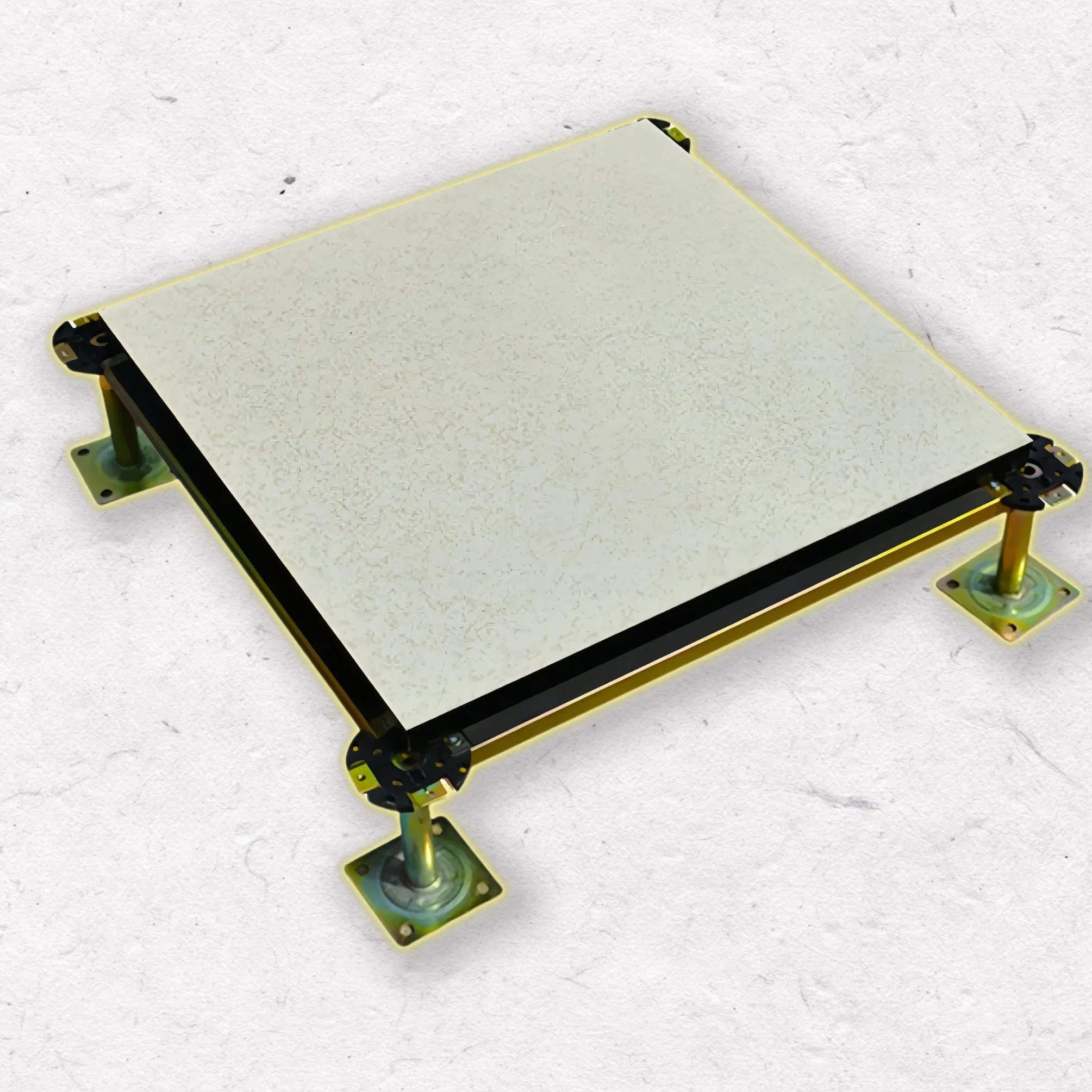 Lingding Dust-Free Anti-Static Floor: Calcium Sulfate PVC Finish for Optical Lens Clean Rooms – Bulk Stock