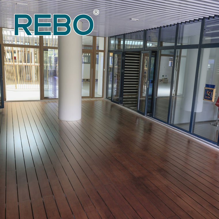 Wholesale Eco-Friendly Waterproof Eco Bamboo Deck Flooring Outside