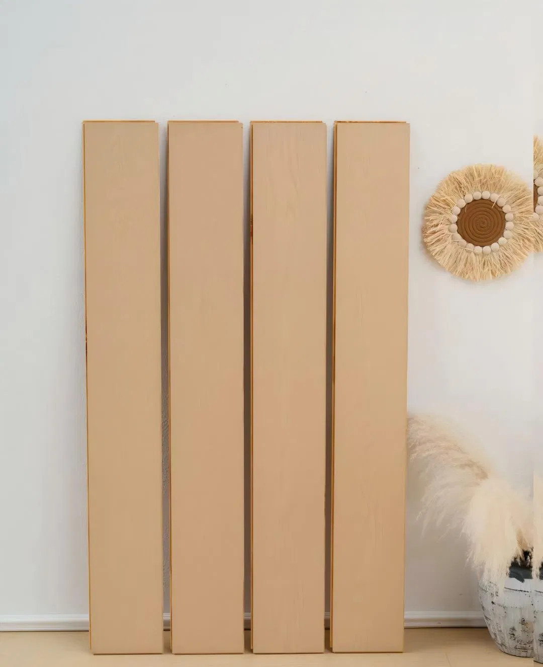 Soft Silent Cork-Backed Laminate Flooring for Children's Playrooms and Quiet Library Spaces