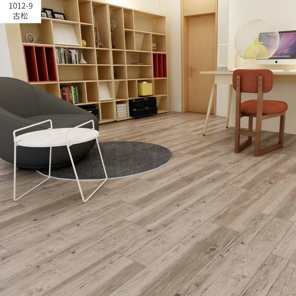 Epoxy Floor Substitute Performance Piso PVC Spc Flooring Tile Panel Plank High Wear Resistance Level Best in Brazil Spc Vinyl