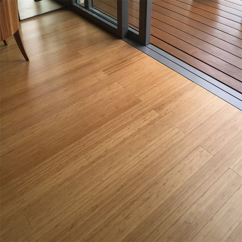 Solid Parquet Bamboo Flooring Eco-Friendly Carbonized Natural Carbonized Color Bamboo Flooring