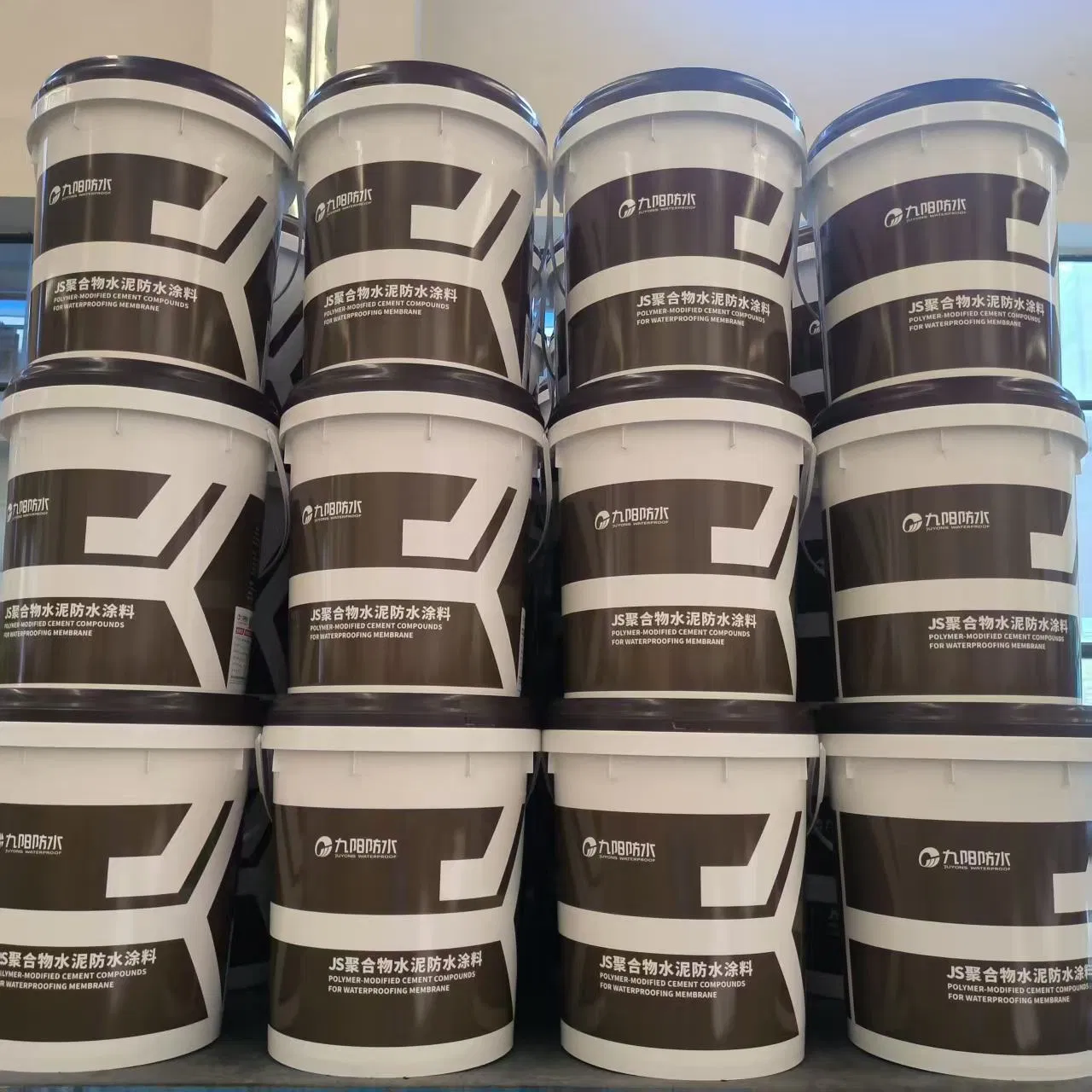 Js Polymer Cement Waterproof Coating for Cement Walls/Floors, Kitchens, Pools, Bridges, Basements