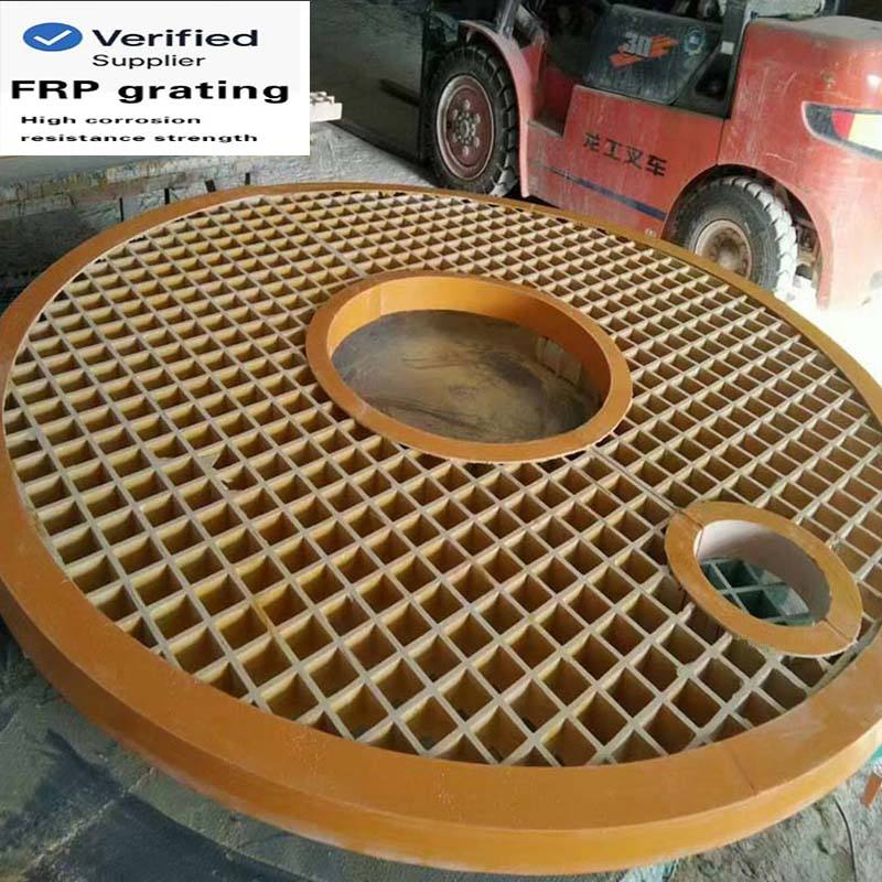 Durable Low-Maintenance FRP Grating Decking, Slip-Resistant and Weatherproof for Outdoor Platforms and Industrial Walkways.