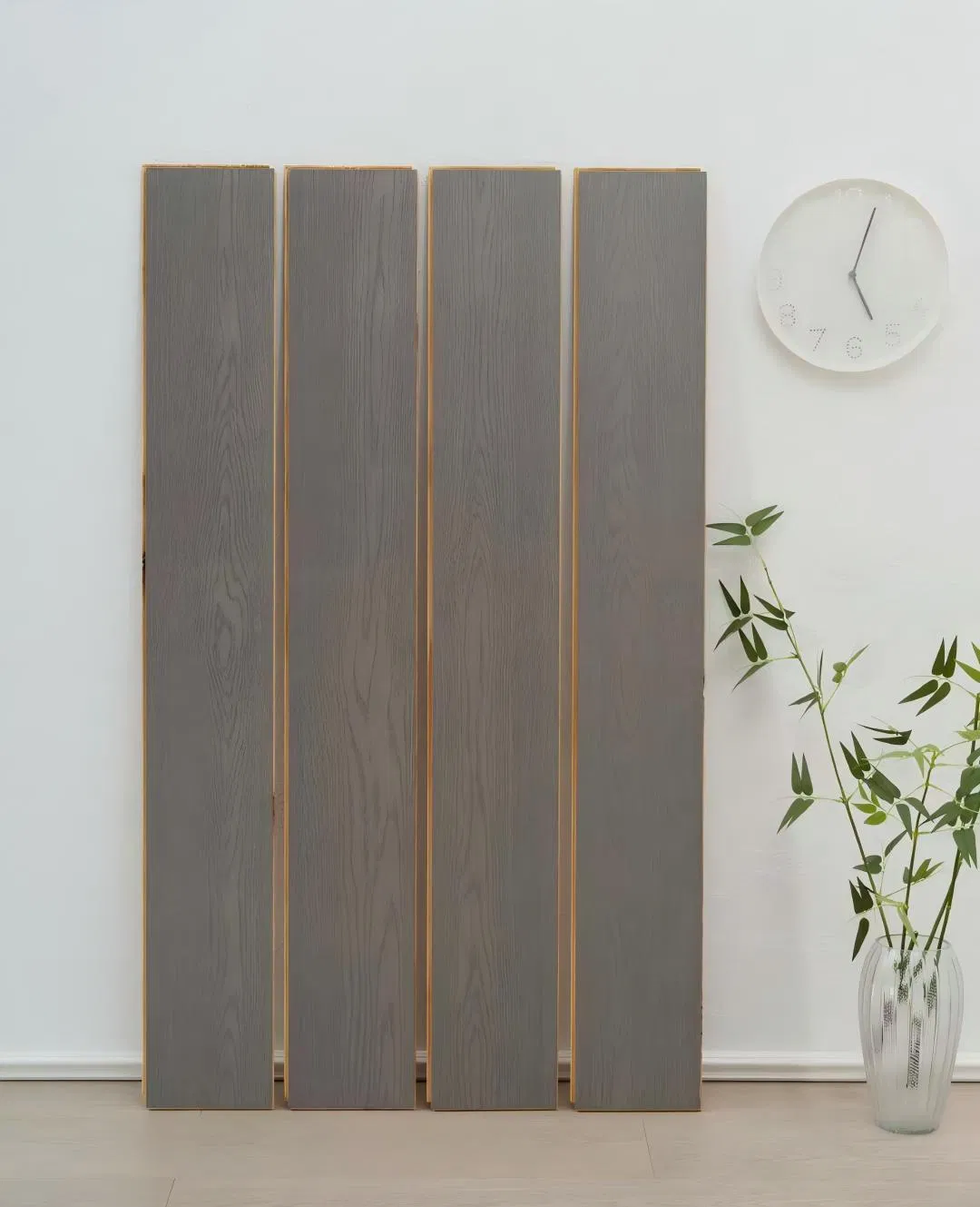 Soft Silent Cork-Backed Laminate Flooring for Children's Playrooms and Quiet Library Spaces