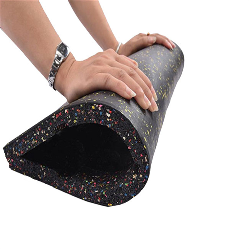 Non-Toxic Gym Rubber Flooring Eco-Friendly Gym Rubber Floor Tiles for Recycled Gym Rubber