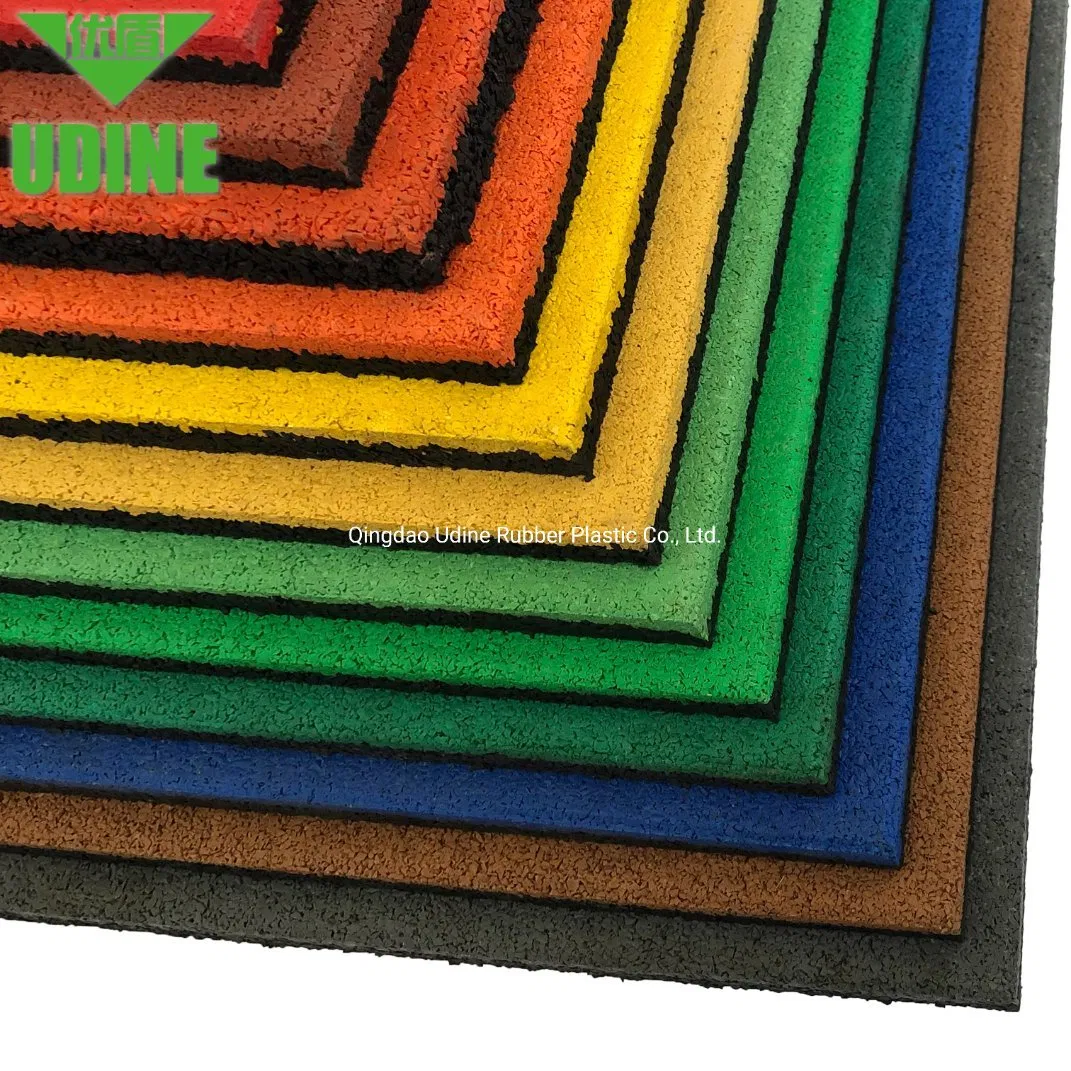 China Recycled Piso Caucho Gym Shock Absorbent Interlocking Puzzle Jigsaw EPDM All Rubber Mats Rolls Flooring Foam Rubber Floor Tiles Manufacturer for Outdoor