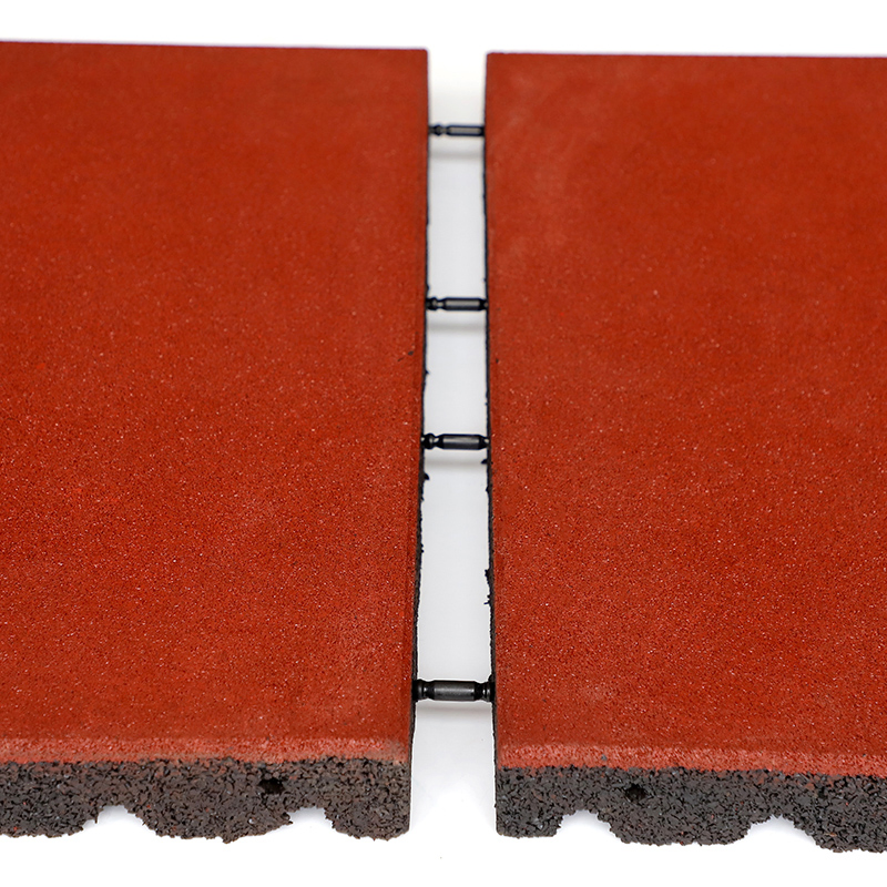 China Supplier High Quality Rubber Gym Flooring Recycled Rubber Pavers Lowes Rubber Floor Tile