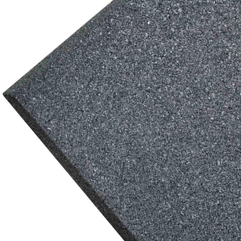 15mm 1m2 Recycled Rubber Home Gym Flooring Tiles