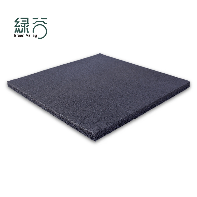 Safety Recycled Gym Tiles Heavy Duty Area Shock Absorbing Rubber Flooring/Rubber Tiles for Sports Venues/Home/Playground/Gym Heavy Weight Area