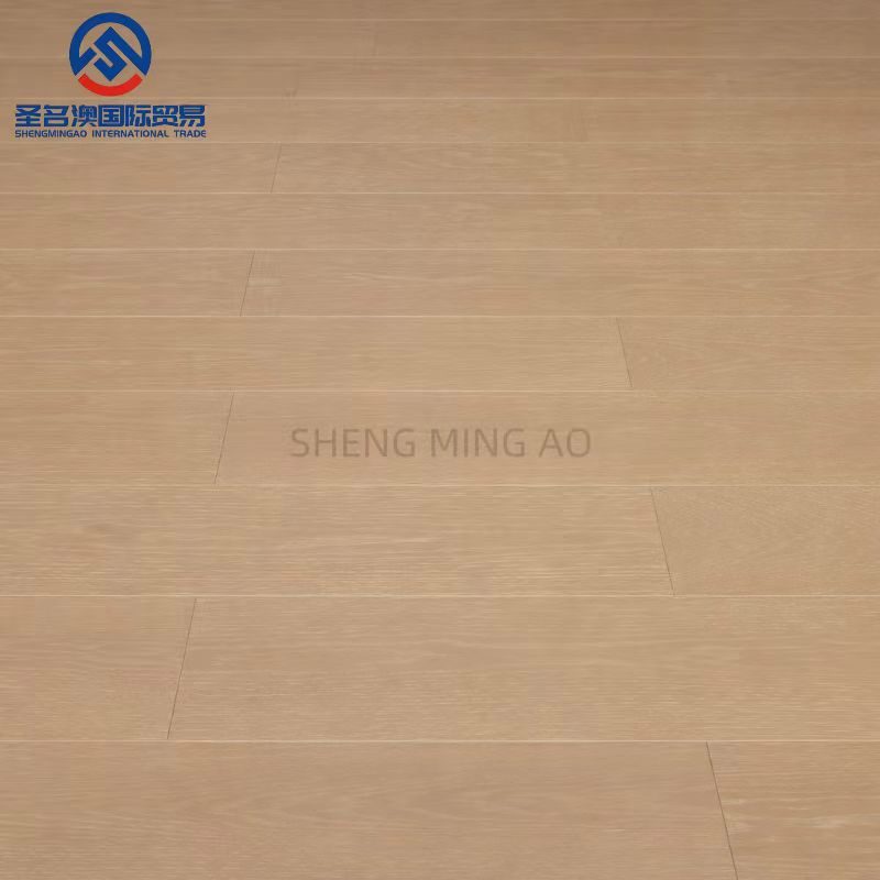 Engineered Oak Flooring Waterproof Click Lock System Easy Installation