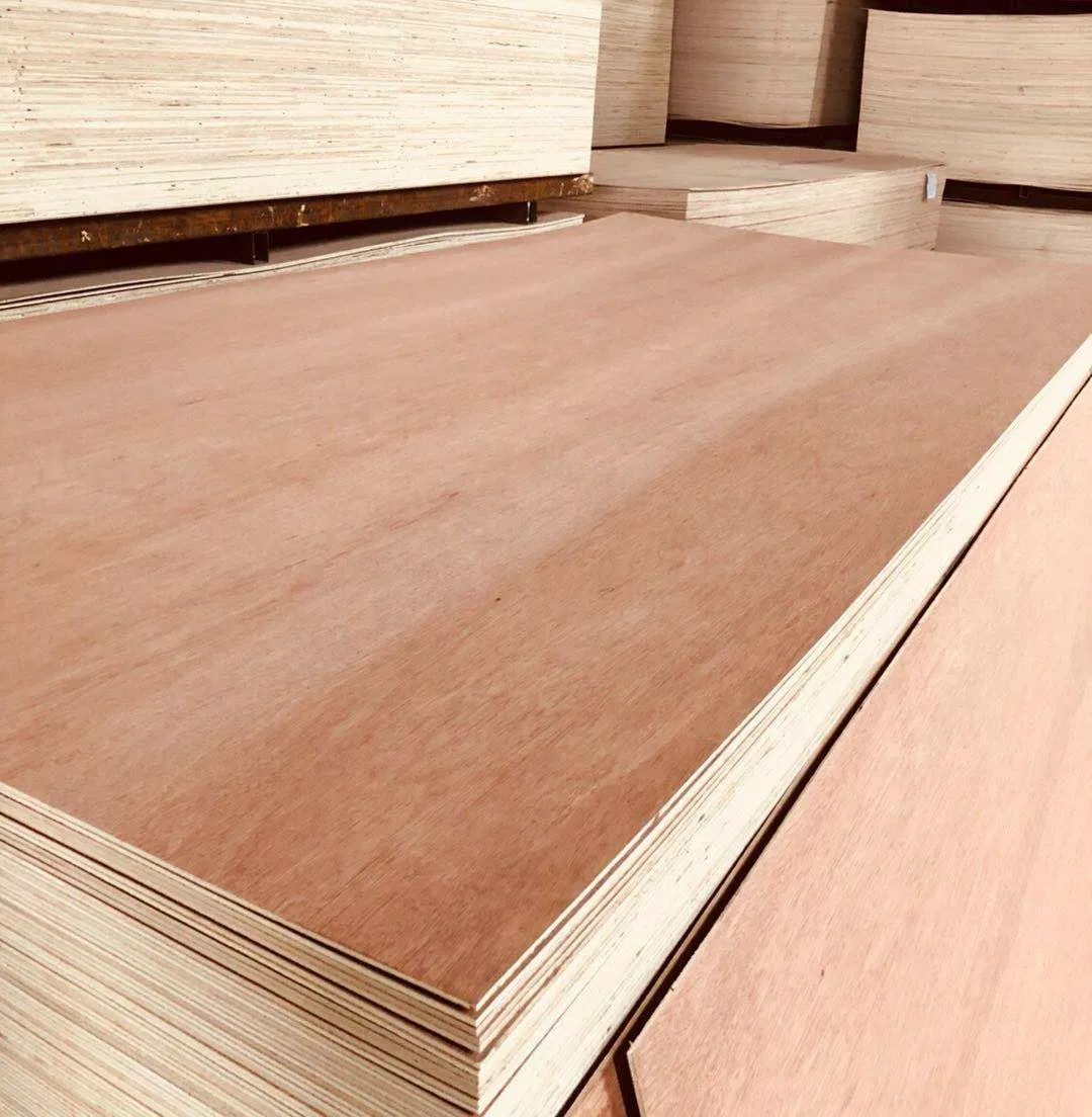 1/2" (12mm) 3/4" (18mm) White Melamine Overlay Laminate Faced Plywood
