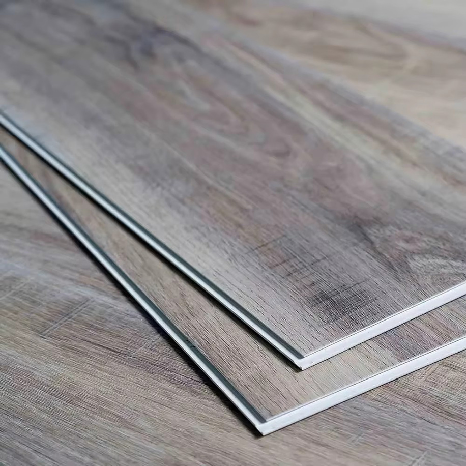 Embossed Eir Composite Fireproof Vinyl Plank for Indoors Hospital Hotel PVC Click